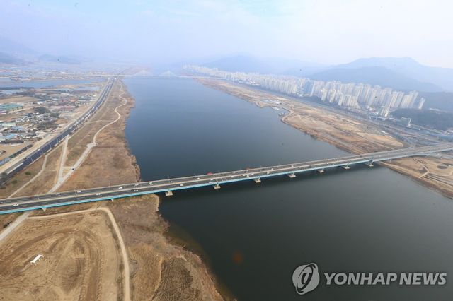 부산 낙동강 전경