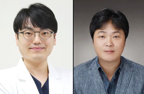 신장내과 임정훈(왼쪽)·혈관외과 김형기 교수