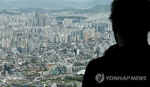 남산에서 본 서울 아파트 모습 [연합뉴스 자료사진]
