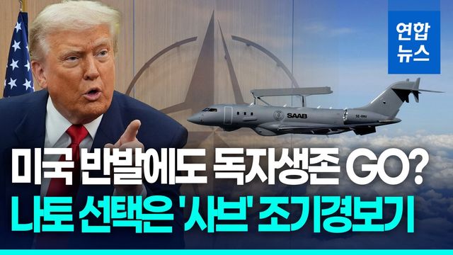 [영상] '탈미국' 외치는 나토?…차기 조기경보기로 스웨덴 '글로벌아이' - 2