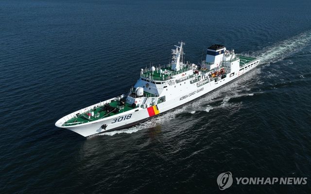 동해해경 경비함정(위 사진은 기사와 관련 없음)