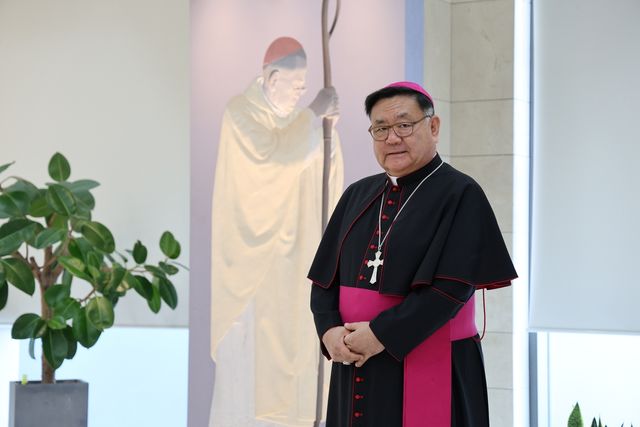 서울 세계청년대회 조직위원회 이사장 이경상 주교