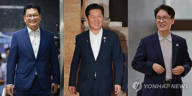 민주당 당권주자 3인