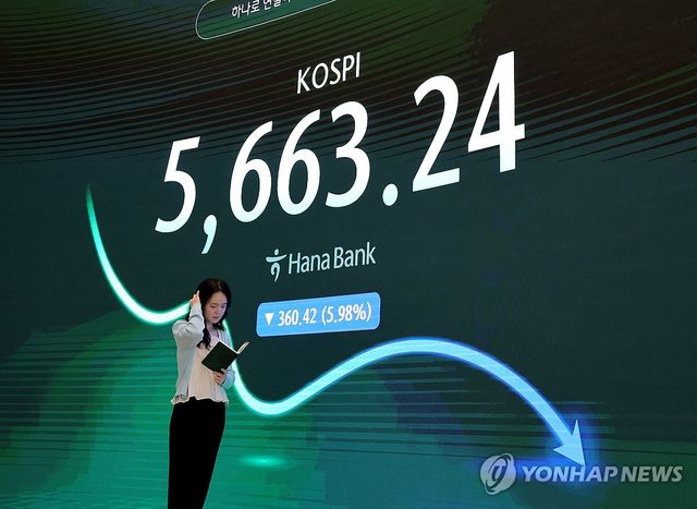 코스피 연이틀 폭락