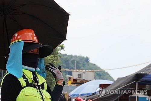 온열질환 예방을 위해 중무장