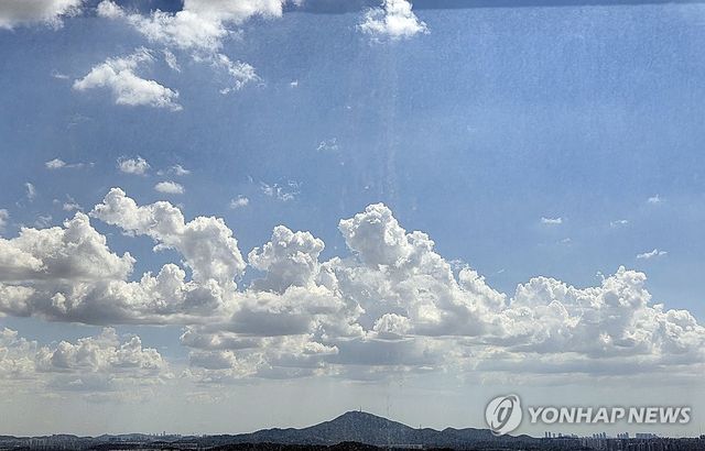 입추(立秋) 지난 하늘 풍경