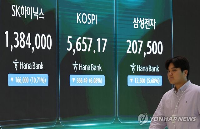 한국증시 초토화, 1만스피는 언제쯤?