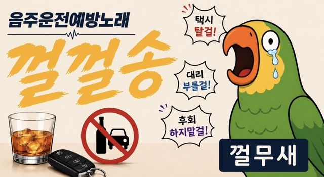 울주경찰서 AI 제작 '껄무새' 영상 썸네일