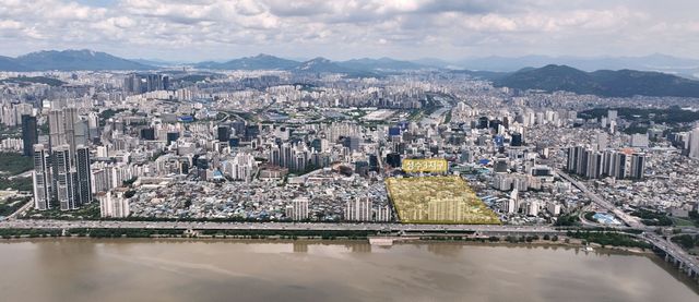 성수3지구 항공사진