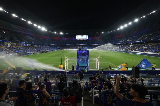 2일 울산 문수축구경기장에서 열린 '블루밤 페스티벌' 모습
