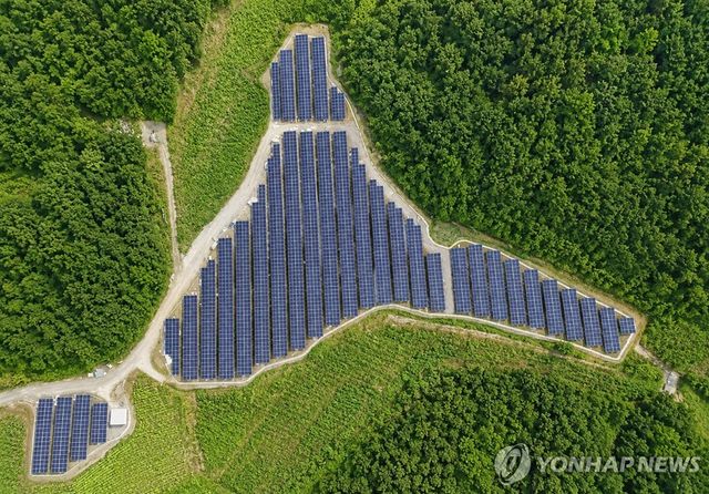 SK이터닉스 '영월 광전1호' 태양광 발전소