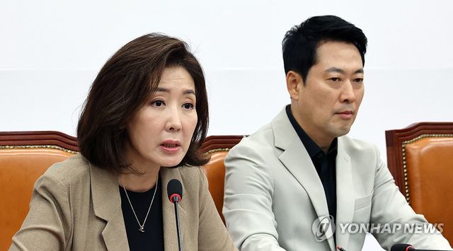 '보완수사권 폐지 거부권 촉구' 토론회 발언하는 나경원 의원