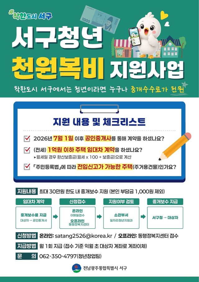 무주택 청년에 '부동산 중개보수' 지원