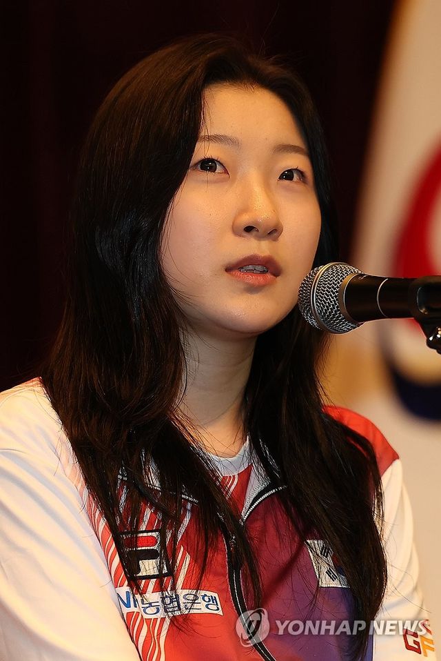 사격 미디어데이 참석한 반효진