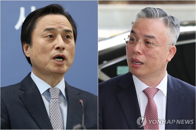 조은석 내란특검(왼쪽)과 권창영 종합특검