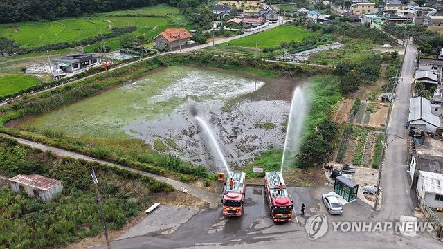 경기·경남소방, 급수