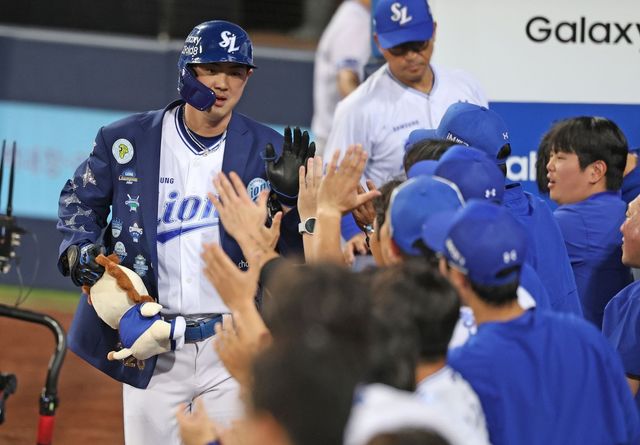 5안타 2홈런의 주인공 삼성 구자욱