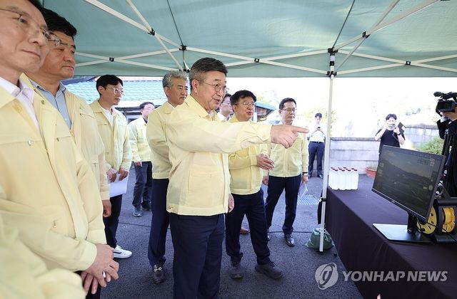 행안부 장관, 폭염 대응 현장 점검