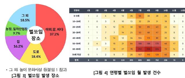 벌 쏘임 사고