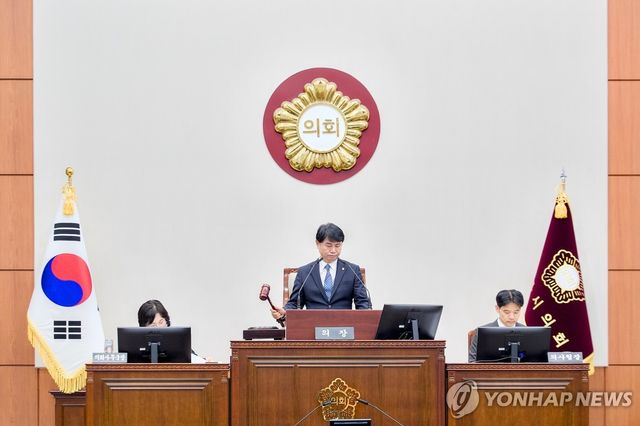 강릉시의회 임시회 본회의