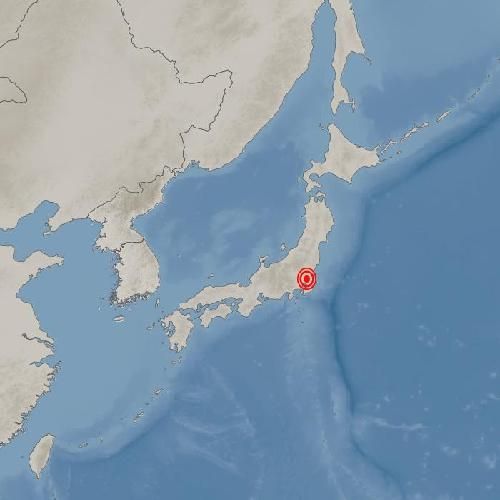 日이바라키현 규모 5.9 지진