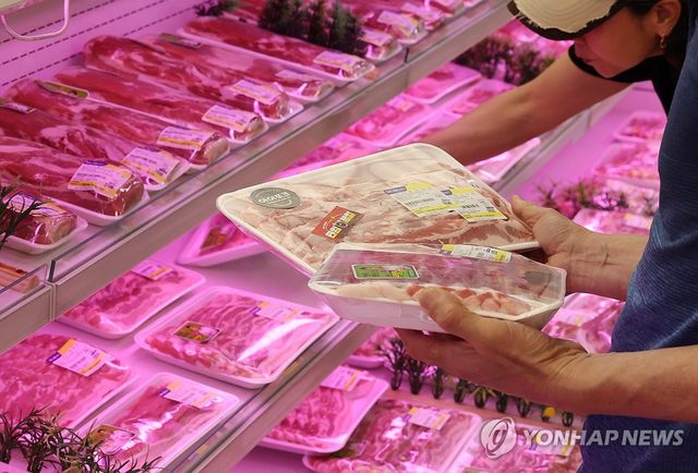 삼겹살 작년보다 올라