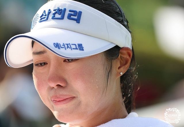 우승 확정에 눈물