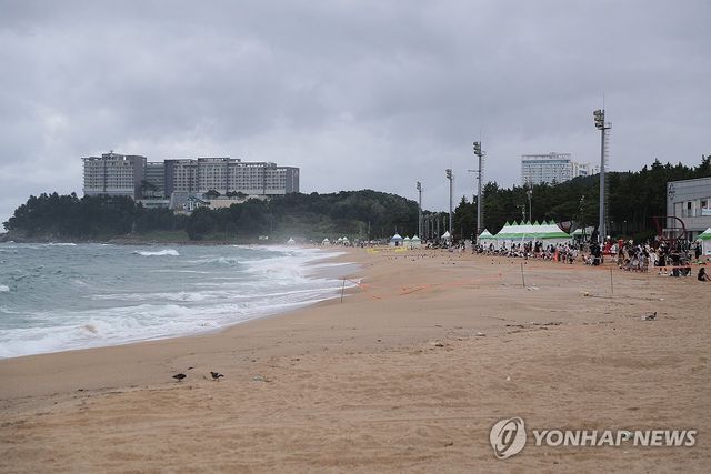 너울성 파도 주의