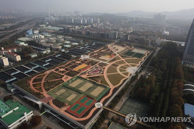 탄천물재생센터 전경