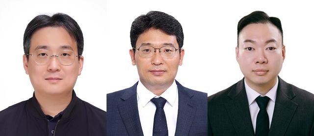 GIST 오창명 교수·전남대 박상욱 교수·GIST 송한결 박사(왼쪽부터)