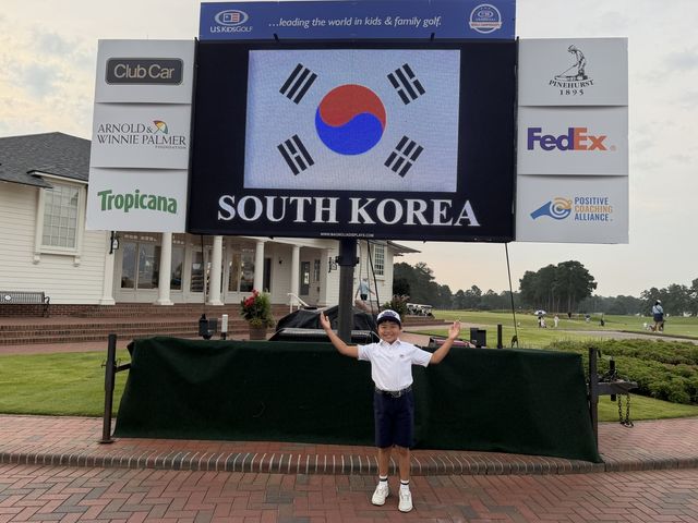 2026 US 키즈 골프 월드 챔피언십 남자 7세부에서 우승한 최주한