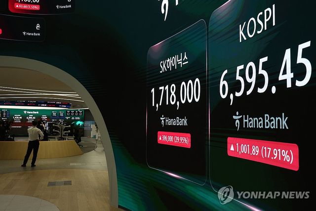 코스피, 17.9% 폭등하며 '불기둥'…역대 최대 상승