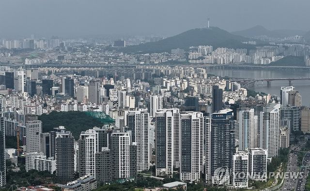 서울 강남구 아파트 모습