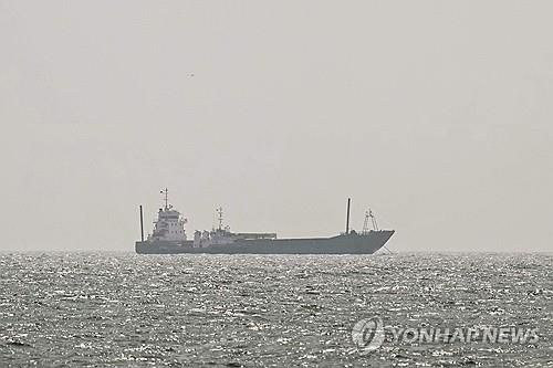 걸프 해역의 선박