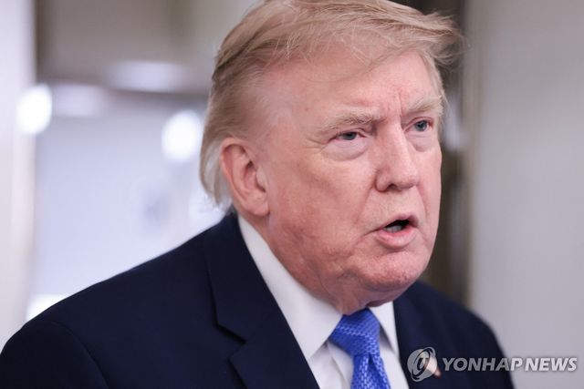 도널드 트럼프 미국 대통령