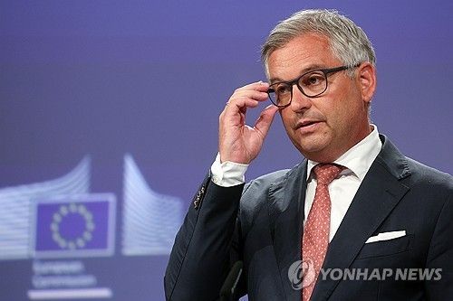 브루너 EU 이민 담당 집행위원 [EPA 연합뉴스. 재판매 및 DB 금지] 