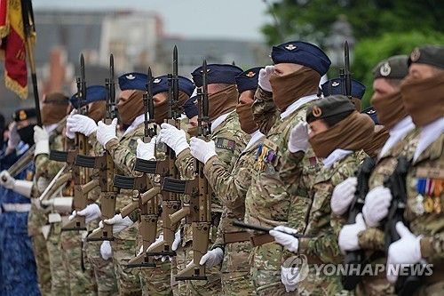 벨기에 군인들 [AP 연합뉴스 자료사진. 재판매 및 DB 금지]