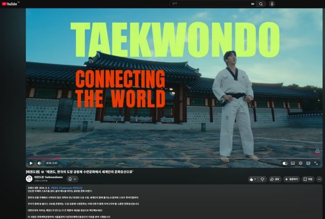 태권도 홍보 영상