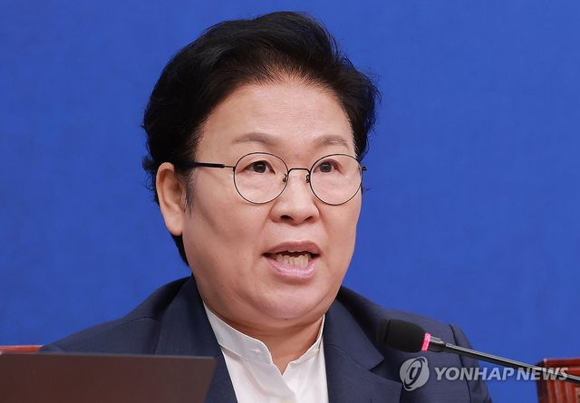 발언하는 민주당 문정복 최고위원