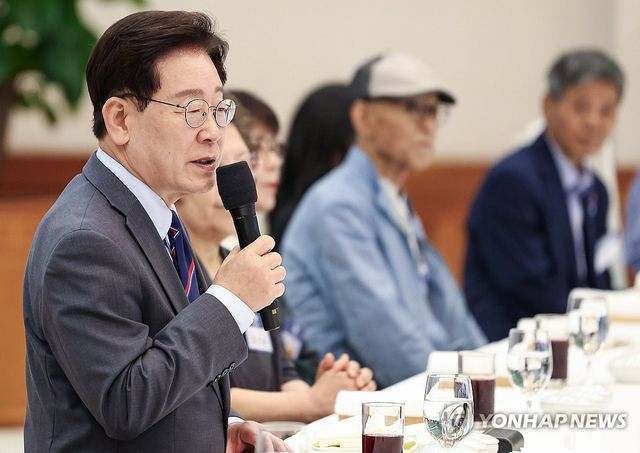 이재명 대통령, 유가협 40주년 기념 오찬 발언