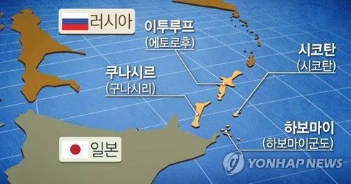 러일 영유권 분쟁 '쿠릴 4개섬' (PG)