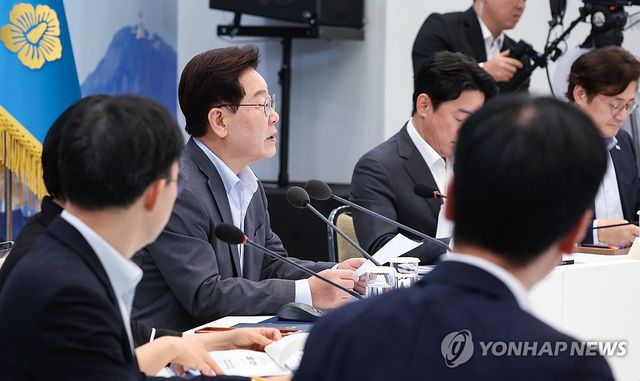이재명 대통령, 부처 업무보고 발언