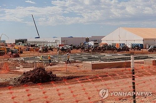 텍사스주에 건설중한 한 데이터센터