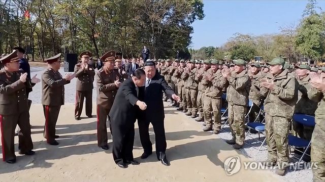 김정은, 러 파병 기념관 착공식 참석