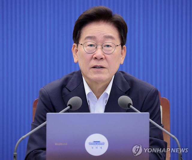 이재명 대통령, 수석보좌관회의 발언