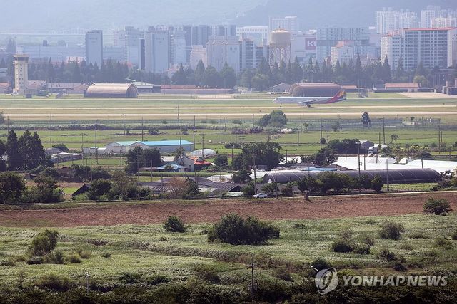 반도체 클러스터 입지 광주 군공항 일원 