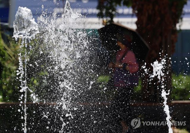 흩날리는 물방울