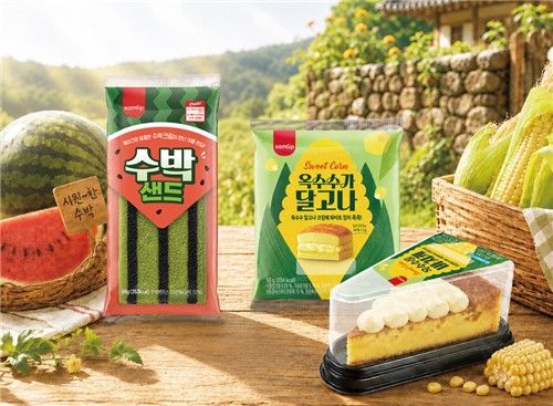 '촌캉스' 콘셉트 여름 디저트 3종