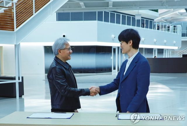이해진 의장과 엔비디아 젠슨 황 CEO