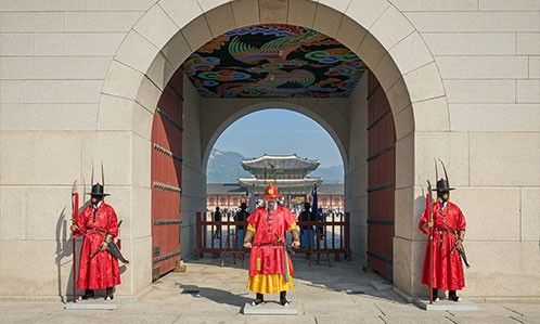 수문군 입직 근무 모습 